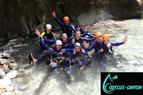 Partners canyoning Odyssee Canyon