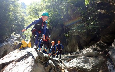 Canyoning la Rosière