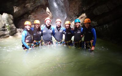 canyoning en famille autour du Lac d&rsquo;Annecy : Angon, Montmin et Frontenex