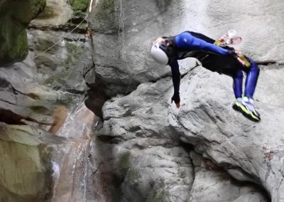 saut canyon Frontenex Annecy