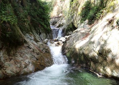 paysage du canyon de Pussy en Tarentaise en Savoie