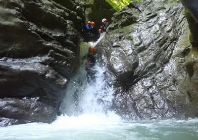 toboggan naturel canyon Montmin Annecy
