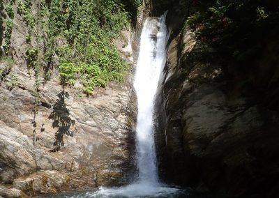 Cascade du canyon de Bénétant en Savoie Tarentaise